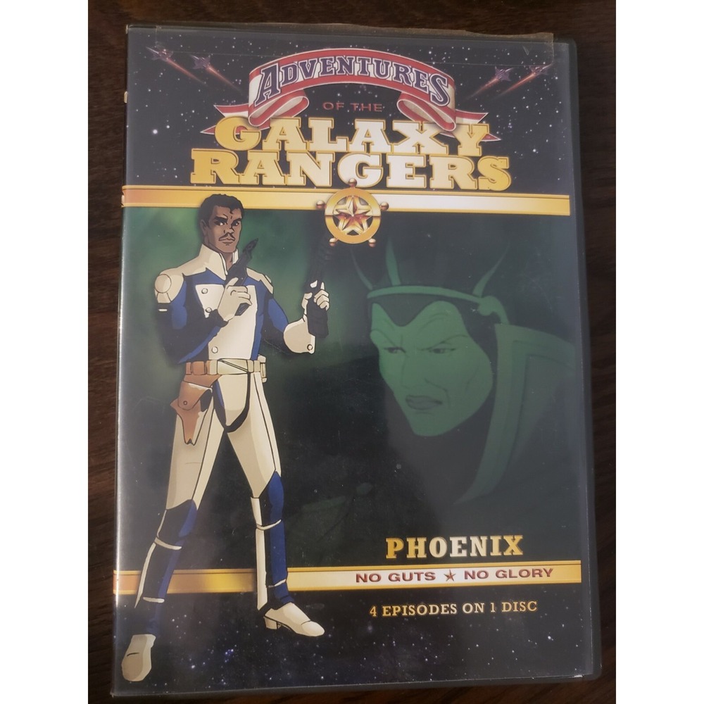 Adventures Of The Galaxy Rangers Phoenix Dvd Rare No Guys No Glory